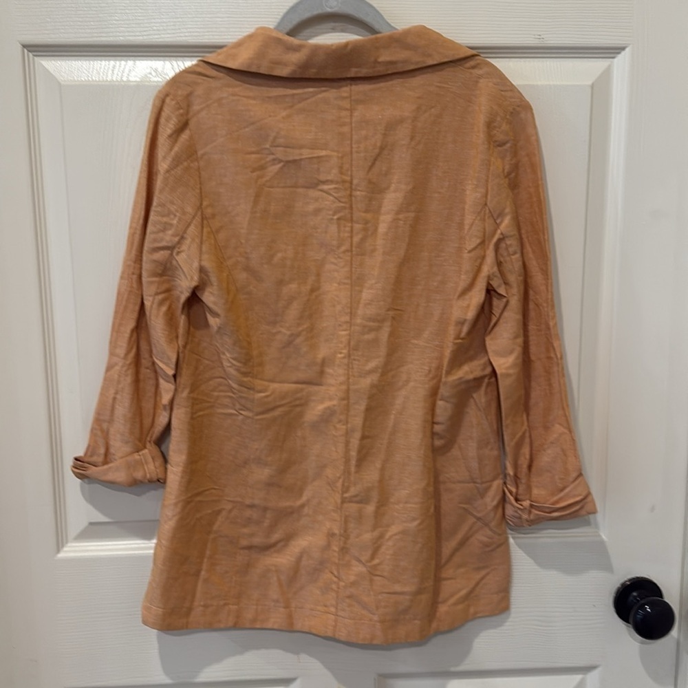 DREW NWT linen blend blazer, small - Picture 9 of 10